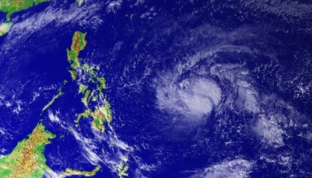 The storm is expected to hit the Philippines' east cost by Sunday afternoon or evening.