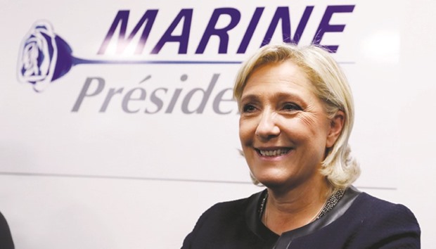 Franceu2019s far-right National Front (FN) leader Marine Le Pen