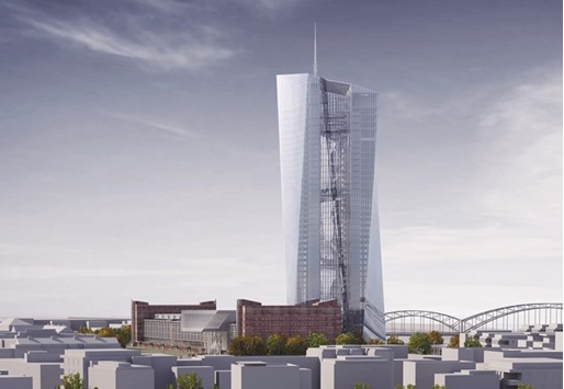 A view of the ECB headquarters in Frankfurt. The wealthiest 10% of euro-area households own more than half the regionu2019s wealth, according to a new ECB survey.