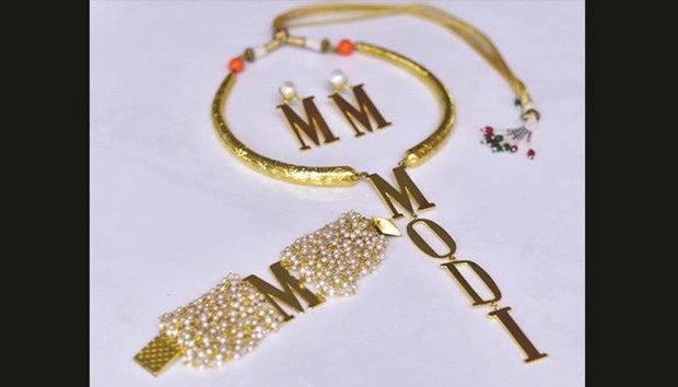 Modi-inspired jewellery by Musskan Agarwal