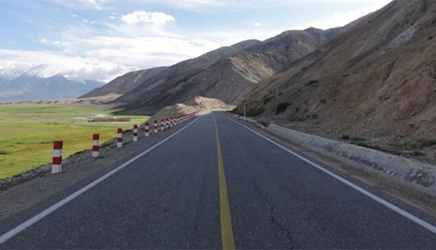 The roads lie on the western route of China-Pakistan Economic Corridor.