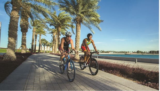 The triathlon event will take place on 20th January 2017 at the Museum of Islamic Art (MIA) Park.