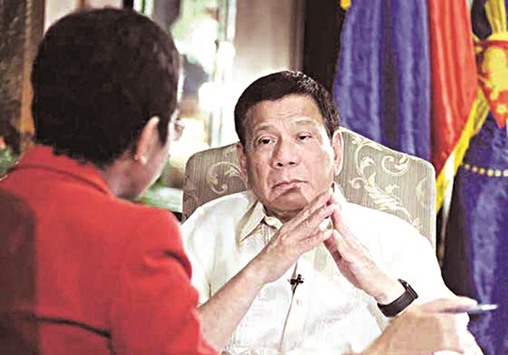 Duterte: keen to attract investments