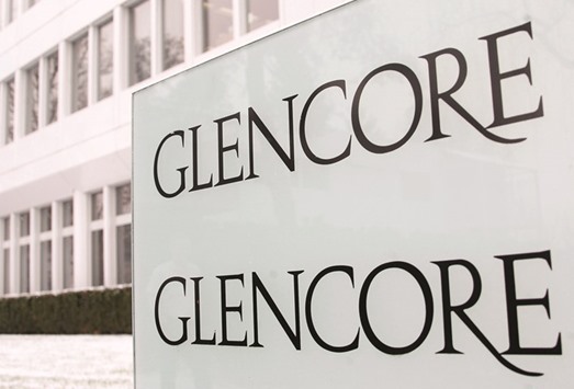 The logo of Glencore in front of the companyu2019s headquarters in Baar, Switzerland. The firmu2019s acquisition of two Japanese partners will help Glencore boost its coal production next year by 7.4% to an estimated 135mn tonnes, an official said.