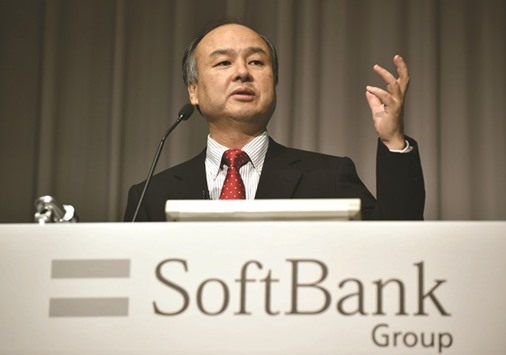 SoftBanku2019s founder and chief executive officer Masayoshi Son at a press conference in Tokyo. The Japanese billionaire said the company would surpass its commitment of investing $10bn in India in 10 years.