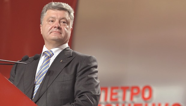 Poroshenko: we note an absence of any progress about a roadmap for peace.