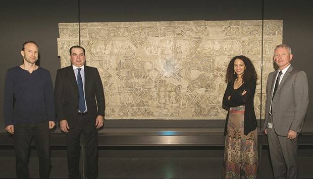 A monumental stucco panel from Iran dating from the 12th century, Saljuk dynasty is now on permanent display at MIA.