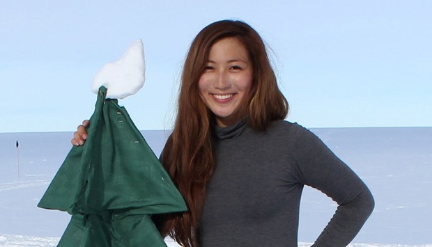 Japanese mountaineer Marin Minamiya