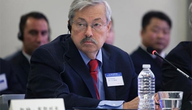 Governor Terry Branstad of Iowa is seen in this file picture. Donald Trump has picked Branstad for the key post of US ambassador to China, US media reported on Wednesday.