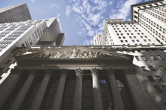 A frontal view of the New York Stock Exchange building. The US stock marketu2019s bull run since 2009 will extend into 2017 if President-elect Donald Trumpu2019s plans to stimulate the economy with infrastructure spending and financial deregulation come to pass, according to strategists in a Reuters poll.