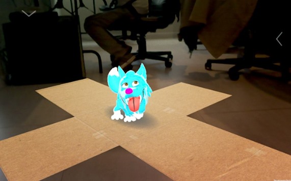Raise uses the Tango platform to put a virtual pet in your surroundings.