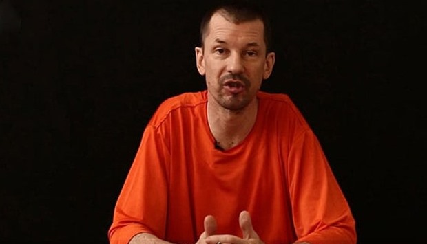 John Cantlie, a British journalist kidnapped in Syria