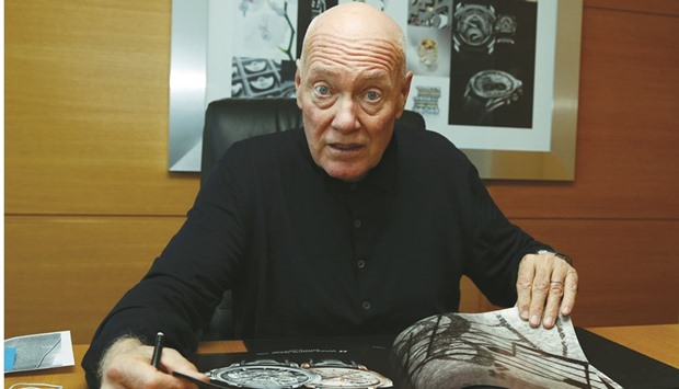 Jean-Claude Biver, chief executive of Tag Heuer and LVMHu2019s head of watches, at his office in Paris. LVMHu2019s biggest watch brand in terms of sales has seen revenue growth of more than 10% so far in 2016, compared with a drop of over 10% just two years ago, Biver said.