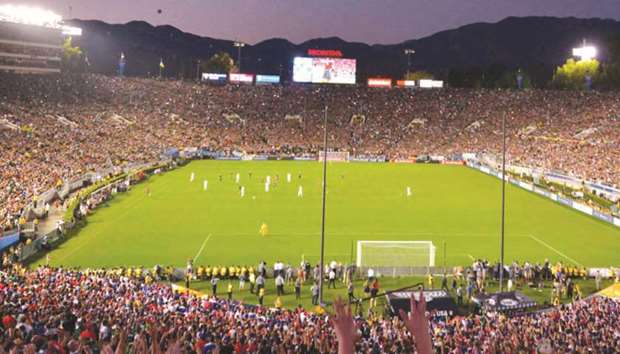 The Rose Bowl in Pasadena, California, has hosted several prestigious football games, including the 1994 FIFA World Cup final.
