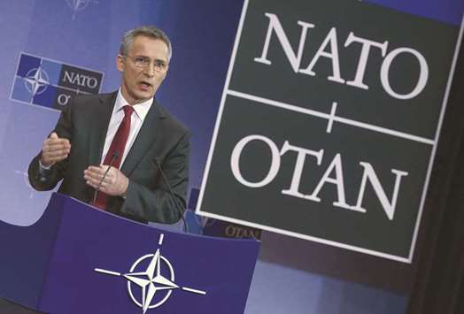 Stoltenberg: the first Nato chief since the end of the Cold War to be given a two-year extension rather than just one.