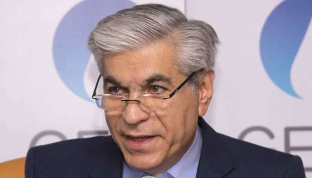 Dr S.M.Hossein Adeli, GECF secretary generalrn