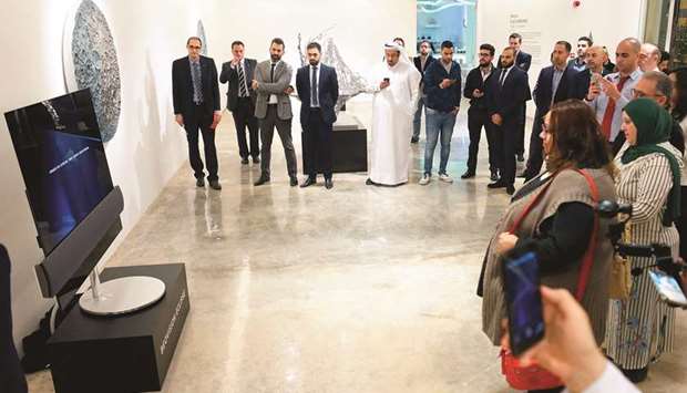 ATTENDANCE: The launch was held at the Anima Gallery at The Pearl-Qatar, and attended by prestigious guests, design experts and members of the media.