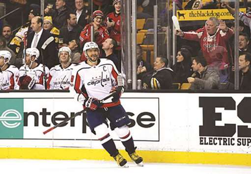 Alex Ovechkin of Washington Capitals.