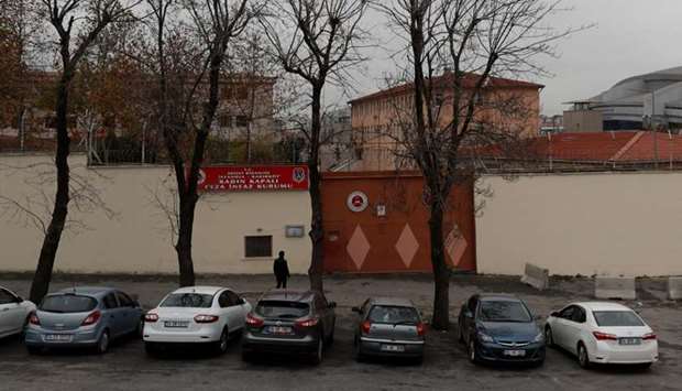 The women's prison of Bakirkoy, where German journalist Mesale Tolu is being held, is pictured in Istanbul, Turkey.