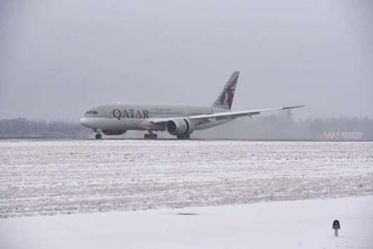 Qatar Airways flight QR279, operated by the state-of-the-art Boeing B787 Dreamliner, arrived at Pulkovo Airport at 1.50pm yesterday.