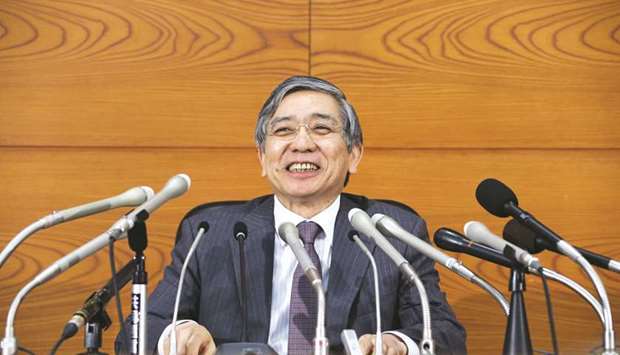 Kuroda: BoJ to review its unprecedented yield-curve control policy.