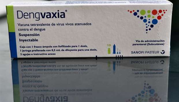 A dengue vaccine ,Dengvaxia, developed by the Sanofi Pasteur Dengue Company