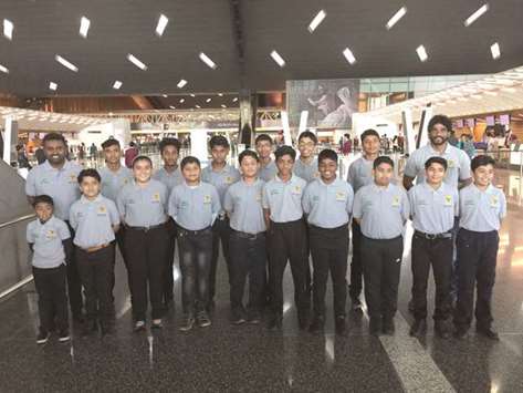 Stallions will play 12 matches with leading schools and academies in Oman in the tour, which will conclude on December 27, 2017.