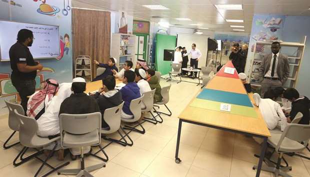 A workshop in progress.