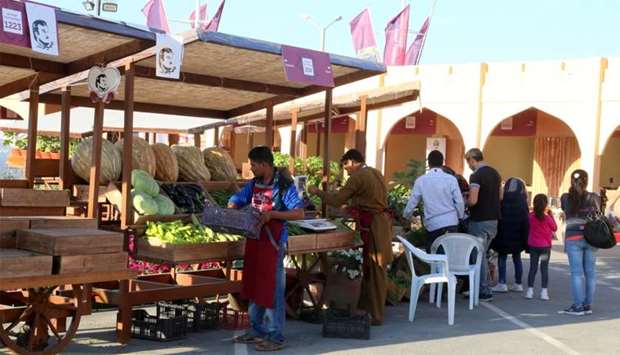 A variety of farm produce is available at the festival. PICTURE: Jayan Orma