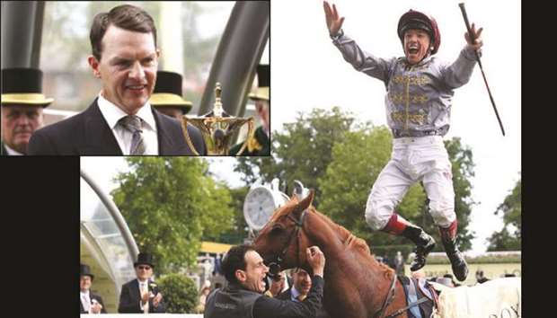 Jockey Frankie Dettori and trainer Aidan Ou2019Brien (inset) have dominated the 2017 horse racing season.