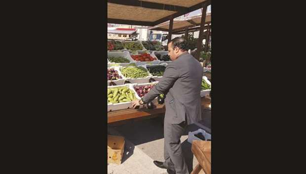 Mahaseel offers superior quality vegetables from Qatari farms. PICTURE: Joey Aguilar