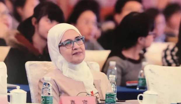 Dr Nahla Maher Afifi represented Qataru2019s biobanking community