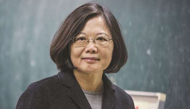 Tsai Ing-wen, who faces re-election in January, has repeatedly called for international support to defend Taiwan's democracy in the face of Chinese threats