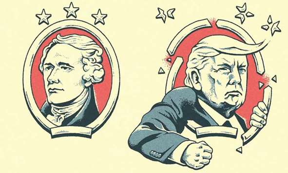 The first year of the Donald Trump presidency has exposed flaws in the US constitution.