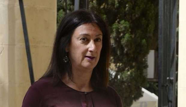 Caruana Galizia, an anti-corruption journalist, was killed by a car bomb outside her home on Oct. 16, 2017.