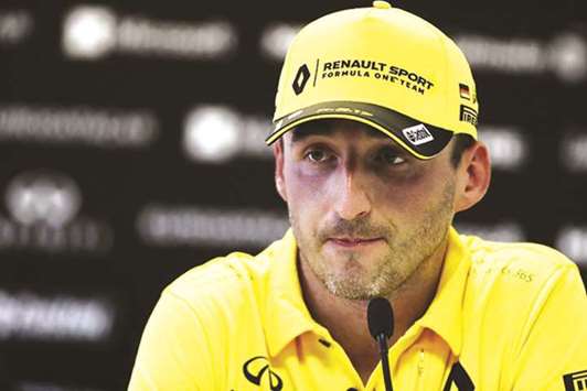 Formula One comeback hopeful Robert Kubica.