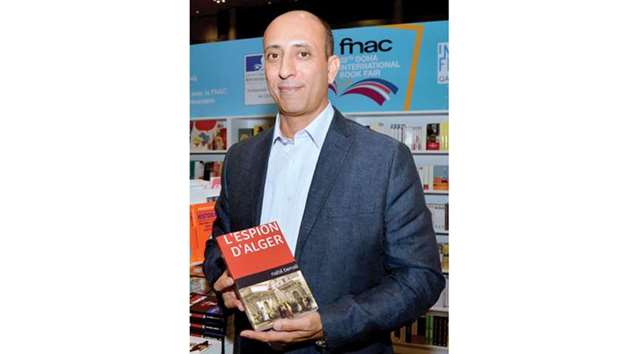 THE AUTHOR: Nabil Benali with his book.