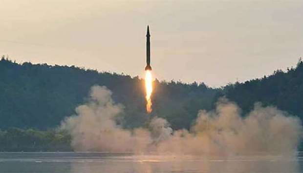 North Korea has conducted a flurry of missile tests this year.