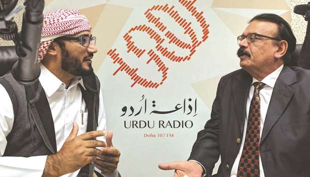 Obaid Tahir (left) and Saif-ur-Rehman