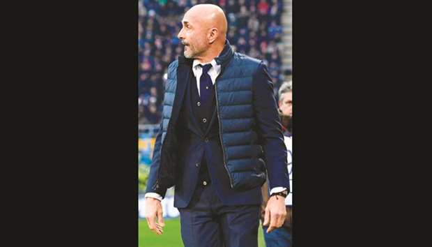 Inter Milan coach Luciano Spalletti.