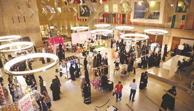   A number of local businesses took part in the fair organised by Georgetown students