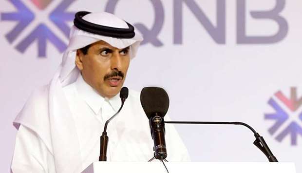 HE the Governor of Qatar Central Bank (QCB) Sheikh Abdullah bin Saoud al-Thani. PICTURE: Jayan Orma.