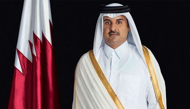 His Highness the Amir Sheikh Tamim bin Hamad Al-Thani