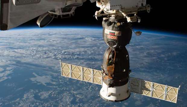 Soyuz spacecraft was not designed to be repaired in spacewalks and has no outside railings for astronauts to hold onto.