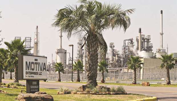 The Motiva refinery in Port Arthur, Texas (file). The plan to slash Saudi exports to America may anger US President Donald Trump, who has used social media to ask the Saudis and Opec to keep the taps open.