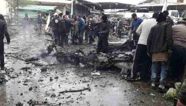 Car bomb kills 8 people in Afrin