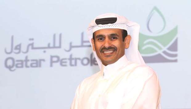 HE the Minister of State for Energy Affairs and Managing Director and Chief Executive Officer of Qatar Petroleum Saad bin Sherida al-Kaabi.