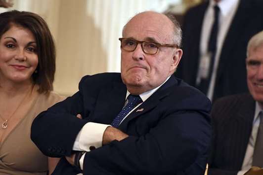 Giuliani: said Mueller and his team could not be trusted to deal fairly with Trump.