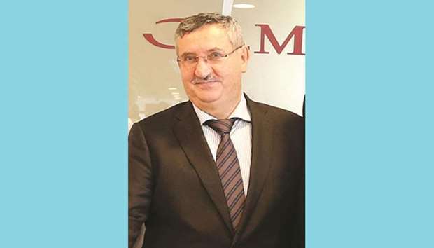 Turkeyu2019s ambassador to Qatar Fikret Ozer.