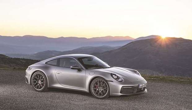The new Porsche 911.